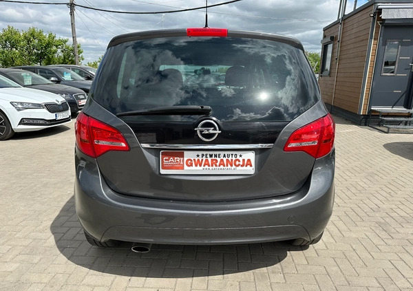 Opel Meriva cena 21900 przebieg: 114000, rok produkcji 2010 z Jędrzejów małe 704